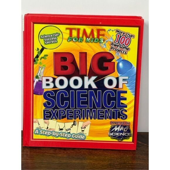 Big Book of Science Experiments (Time for Kids) Hardcover 8x9.5" - Picture 1 of 11